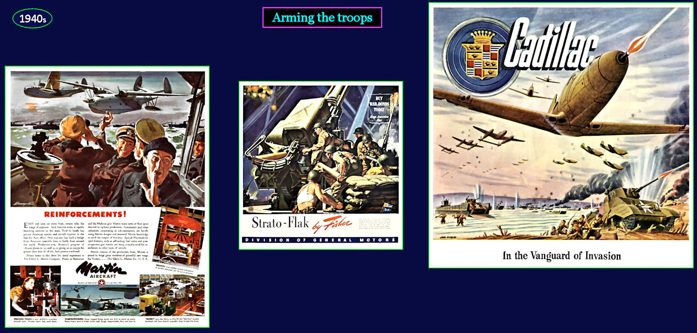Doing our part ads, 1940s